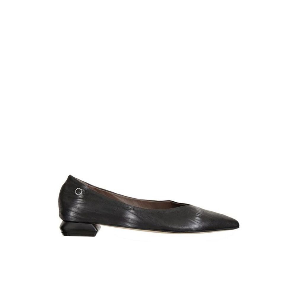 COLLECTION PRIVEE Women's Pointed Toe Ballerina Flats Women BLACK Ballerinas